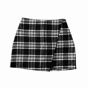 Short Plaid Skirt